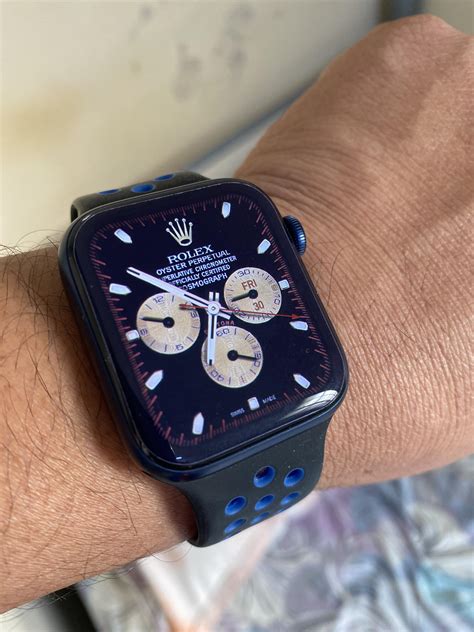 rolex screen for apple watch